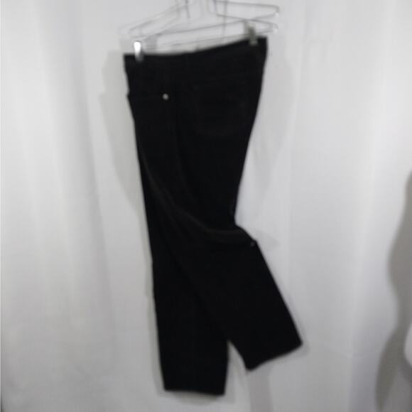 JONES NEW YORK! ESPRESSO BROWN FINE WALE CORDUROY STRAIGHT LEG PANTS! SZ 18 - Picture 7 of 11